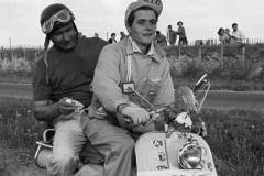 Fangio en Lambretta