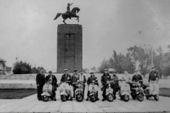 El Club Siambretta Río Cuarto en Plaza San Martín