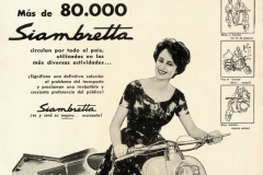 Publicidad de las 80000 Siambrettas (mujer)